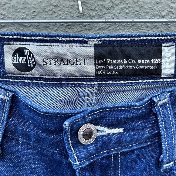 Levi’s Silver Tab Straight Denim Jeans | Size 30x30 - Picture 4 of 7